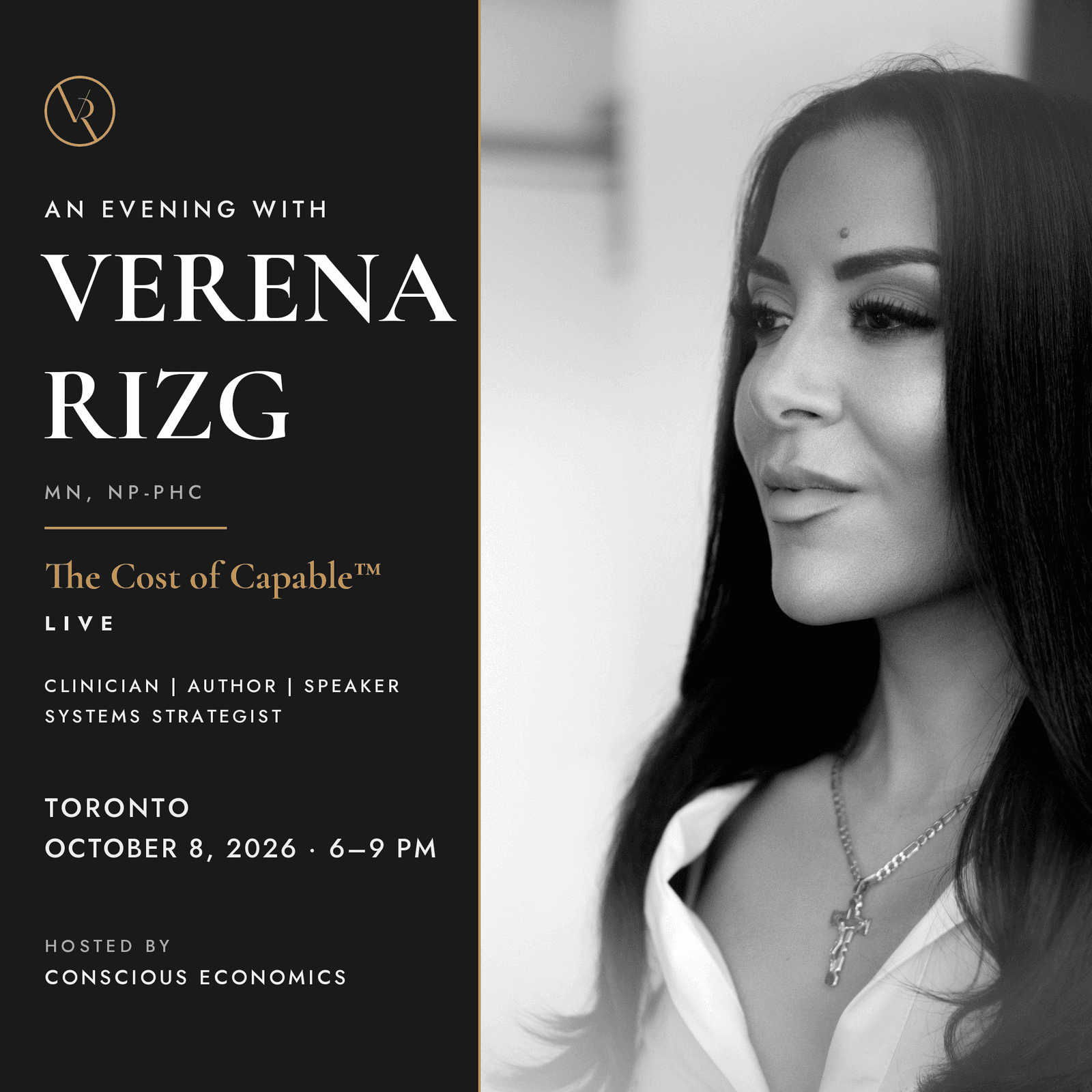 An Evening with Verena Rizg: The Cost of Capable™ Live
