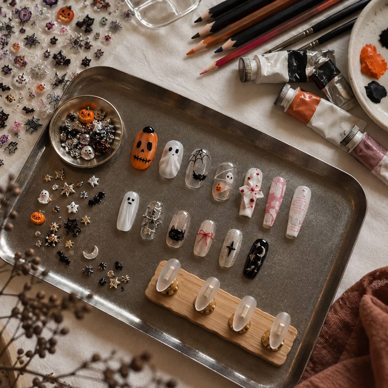 🎃 Halloween Nail Art DIY Workshop