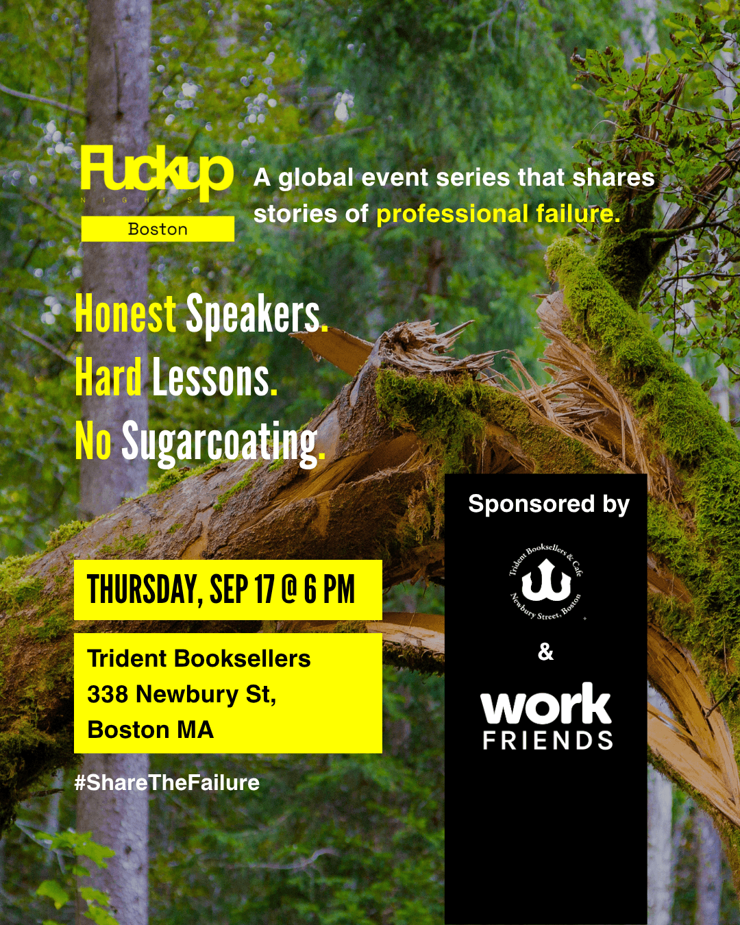 F*ckup Nights BOSTON // Vol VI