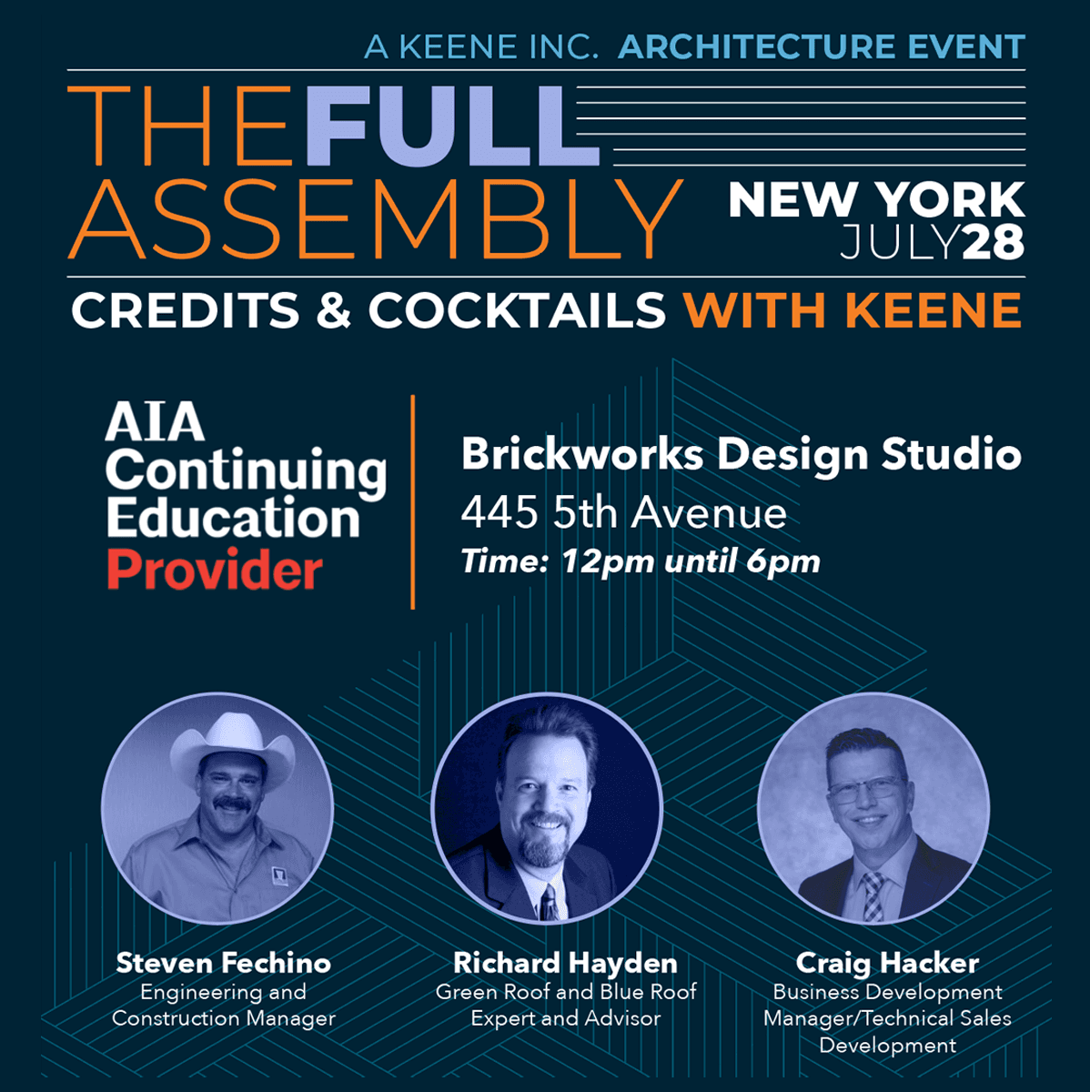 THE FULL ASSEMBLY: Credits & Cocktails with Keene Inc.
