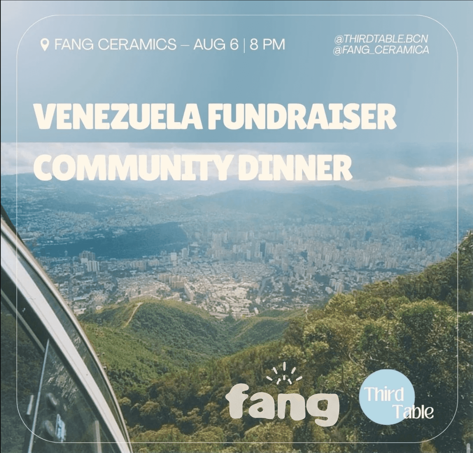 Community Dinner 🆅🅴🅽🅴🆉🆄🅴🅻🅰 🅵🆄🅽🅳🆁🅰🅸🆂🅴🆁