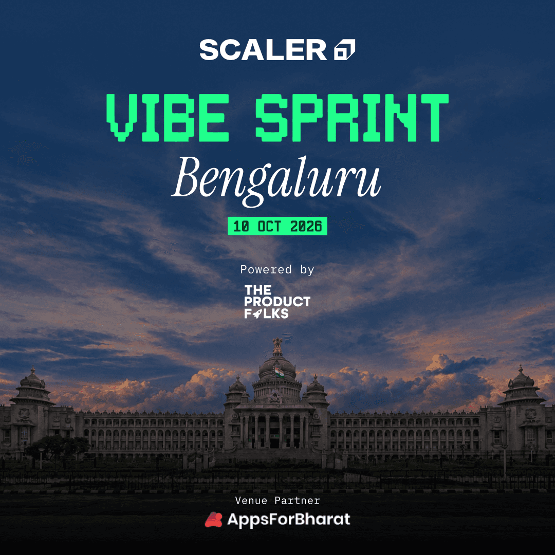 Vibe Sprint Bangalore | The Product Folks x Scaler