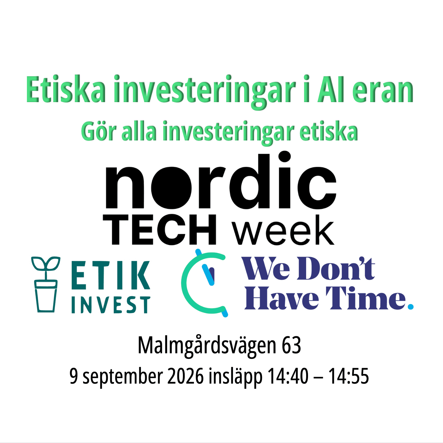 Etiska investeringar i AI eran: Gör alla investeringar etiska.