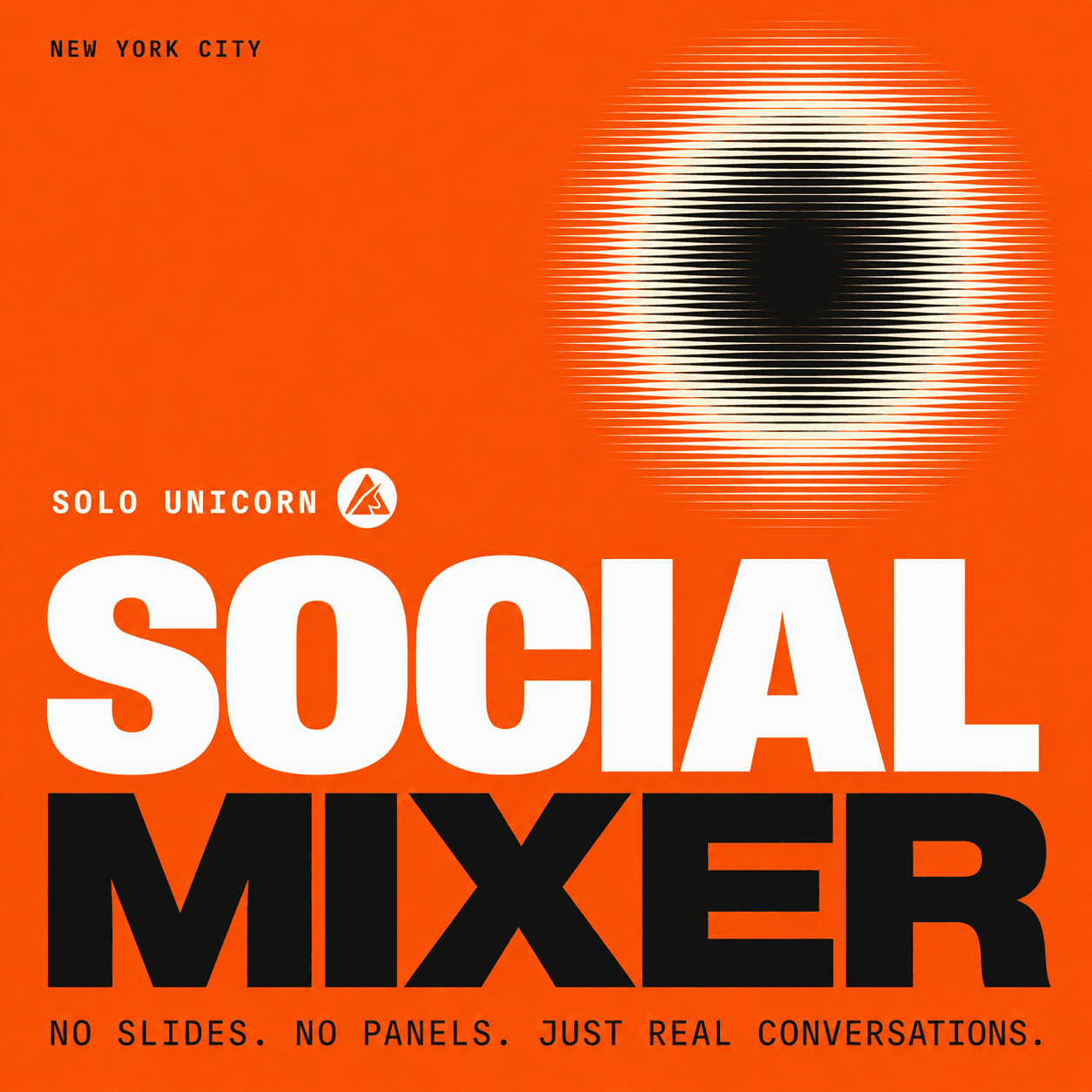Solo Unicorn September Social Mixer | AI-Native Transformation × One-Person Companies