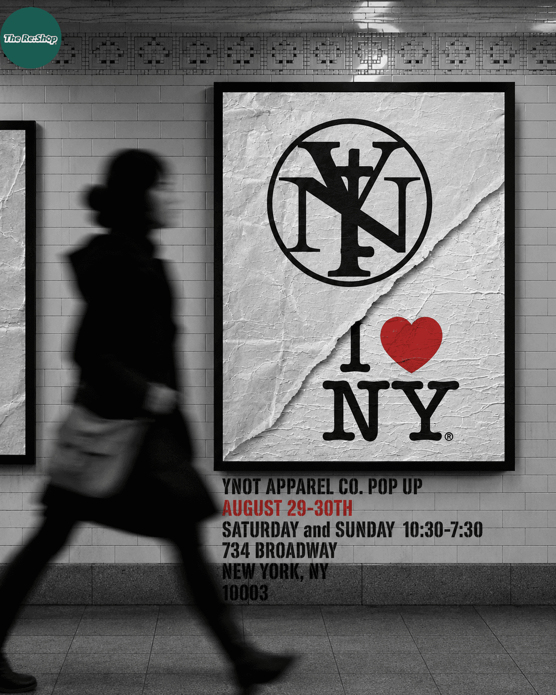 YNOT APPAREL CO. NYC π Popup
