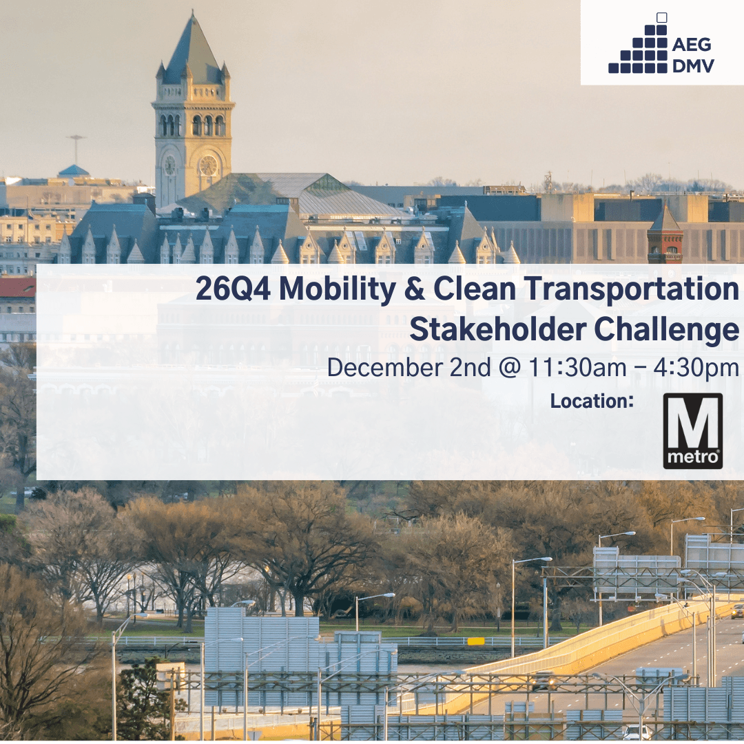 AEG DMV 26Q4 Mobility & Clean Transportation Stakeholder Challenge