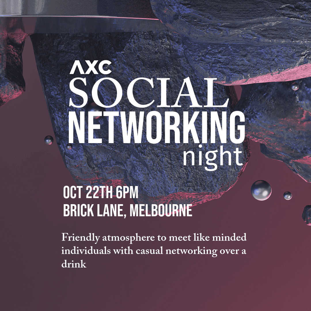 AXC Connect: Social Networking Night - MEL
