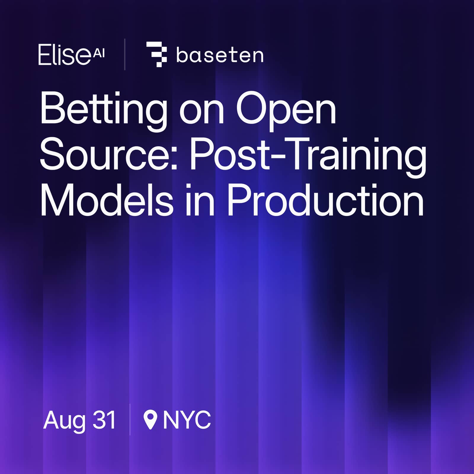 Betting on Open Source: Post-Training Models in Production with EliseAI & Baseten