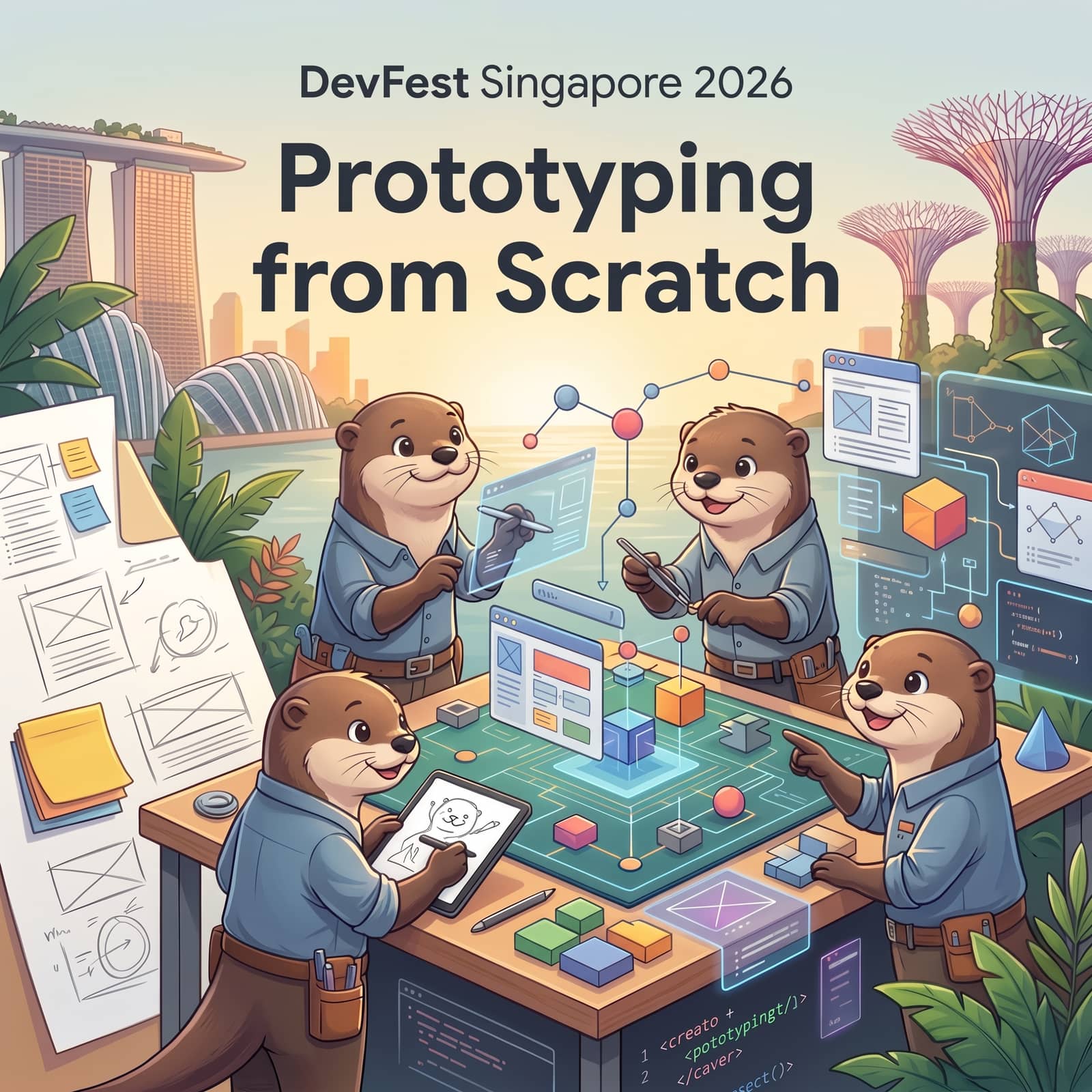 DevFest Singapore 2026: Prototyping from Scratch