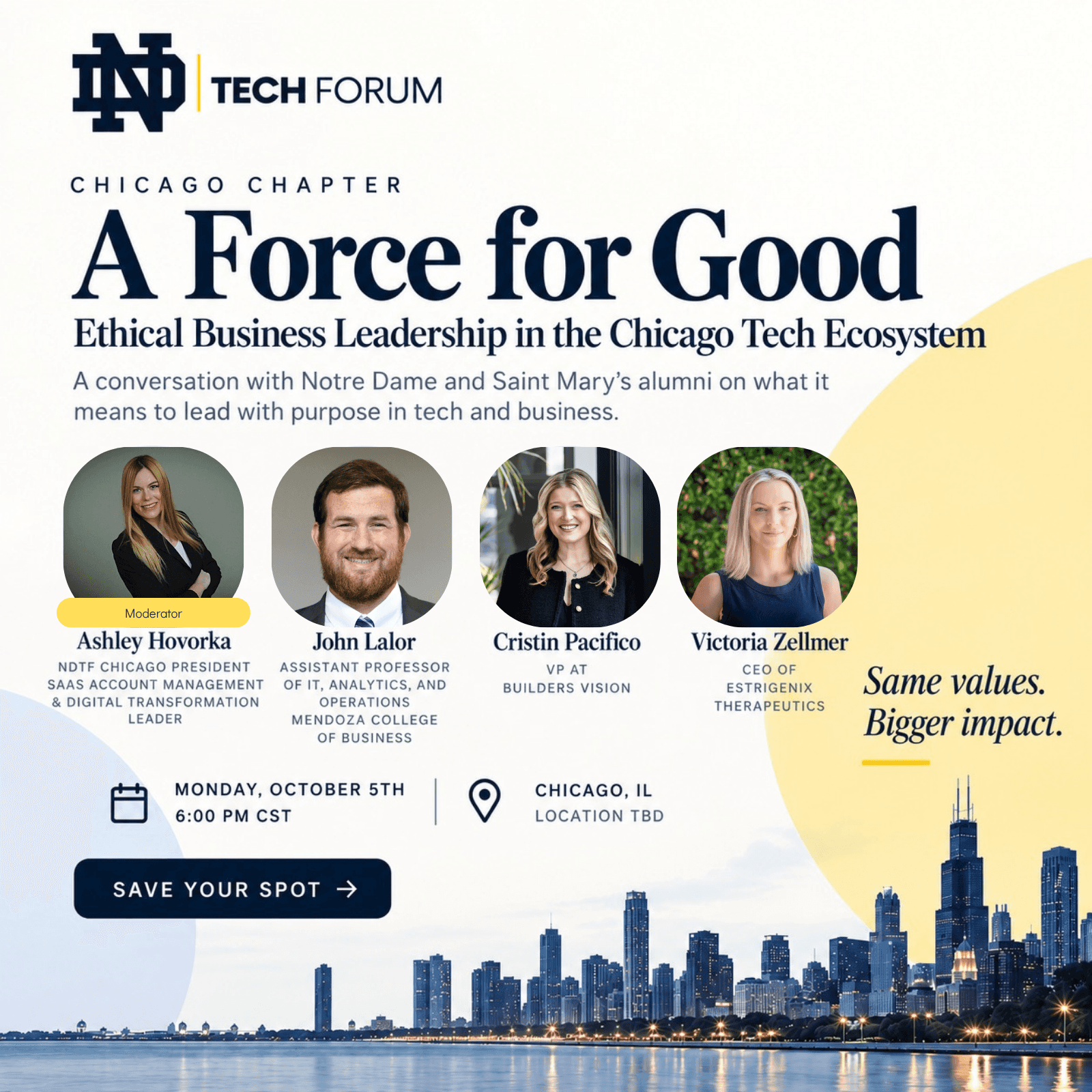 A Force for Good: Ethical Business Leadership in the Chicago Tech Ecosystem