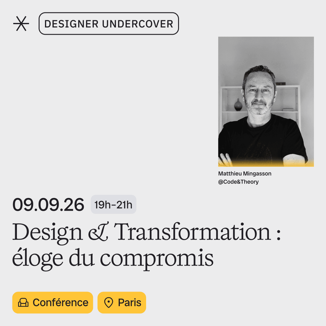 Designers undercover : Design & Transformation, éloge du compromis