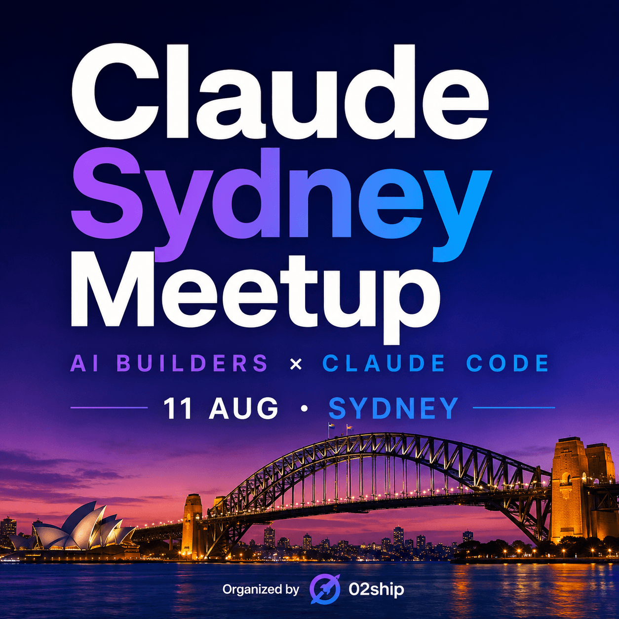 Claude Sydney Meetup — AI Builders & Claude Code
