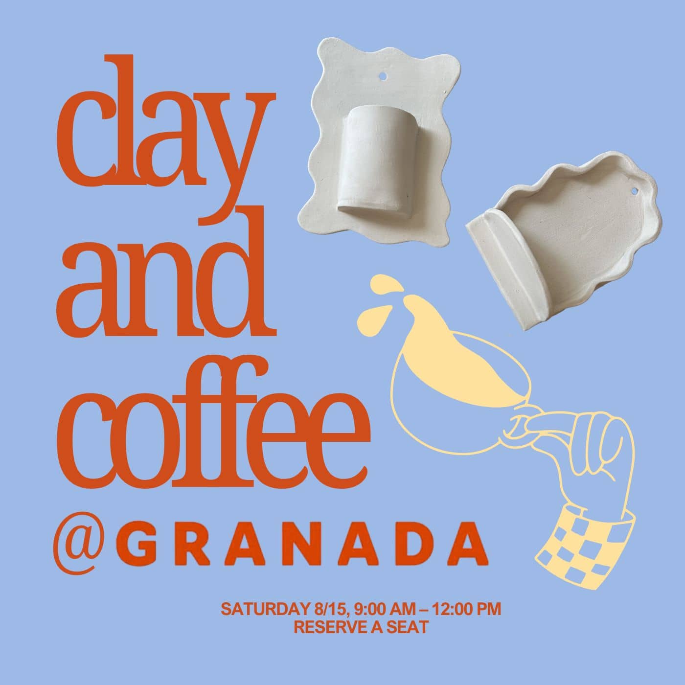Clay & Coffee: Ceramic Handbuilding Workshop at Granada