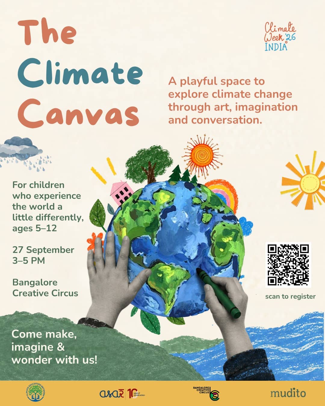 The Climate Canvas: Art Workshop for Children!
