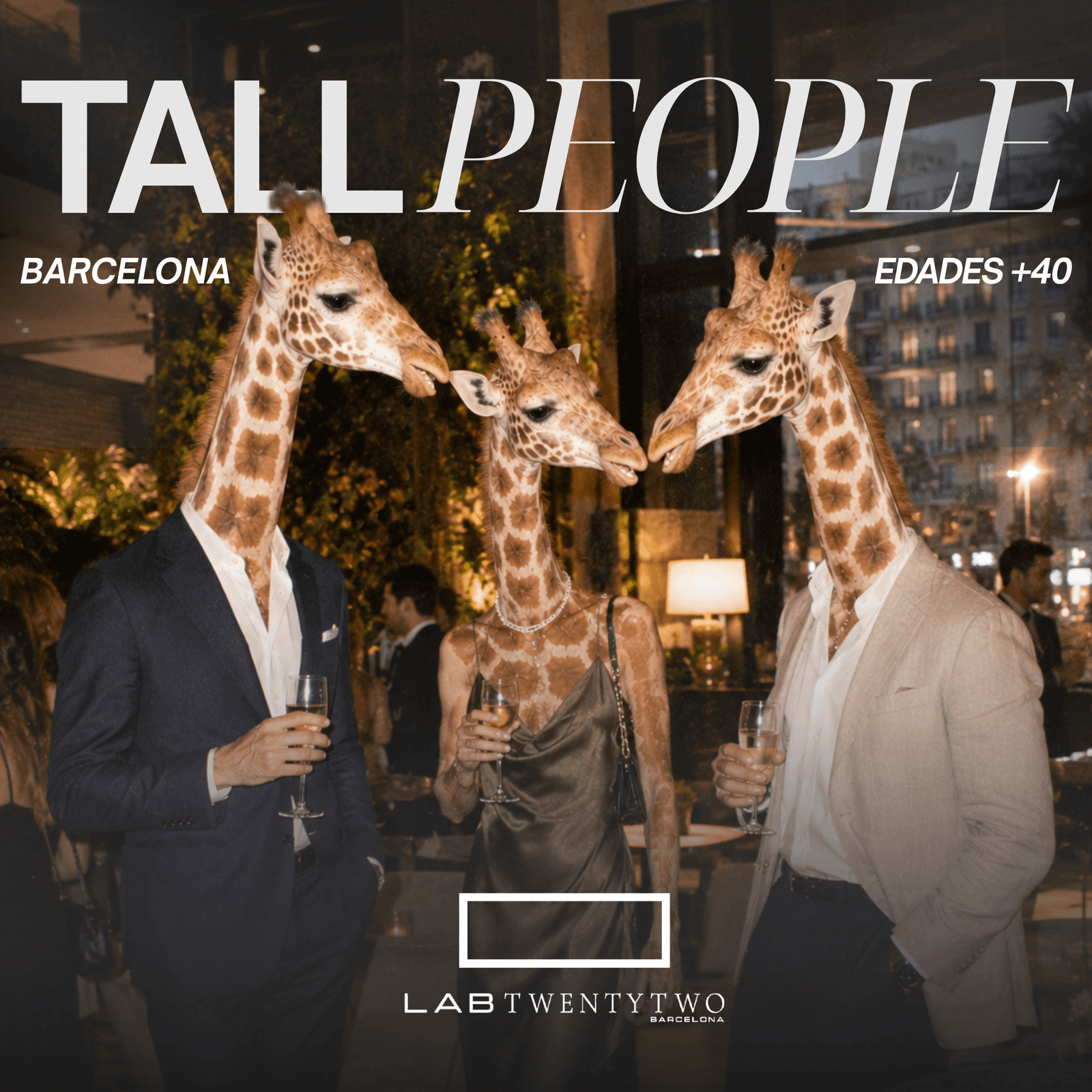 Tall People Tardeo 35+ │ Ed. 2 🦒