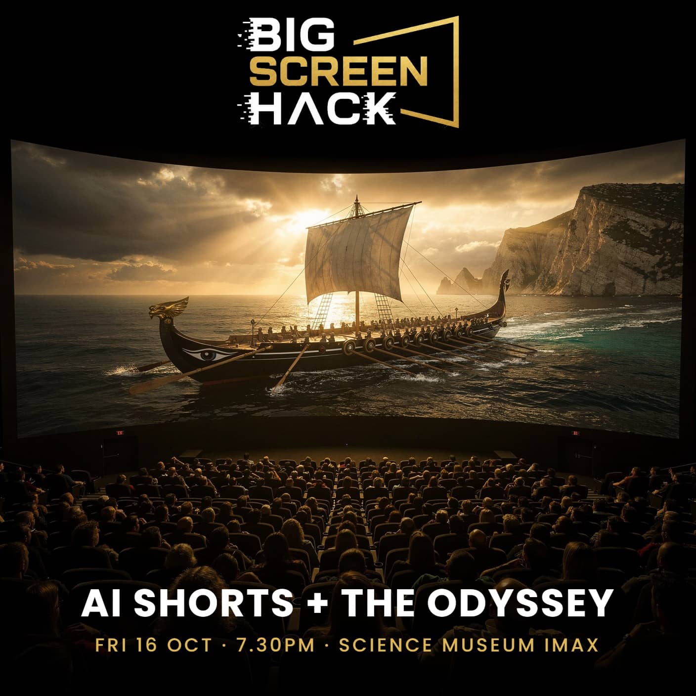 Big Screen Hack: AI Shorts + The Odyssey on IMAX