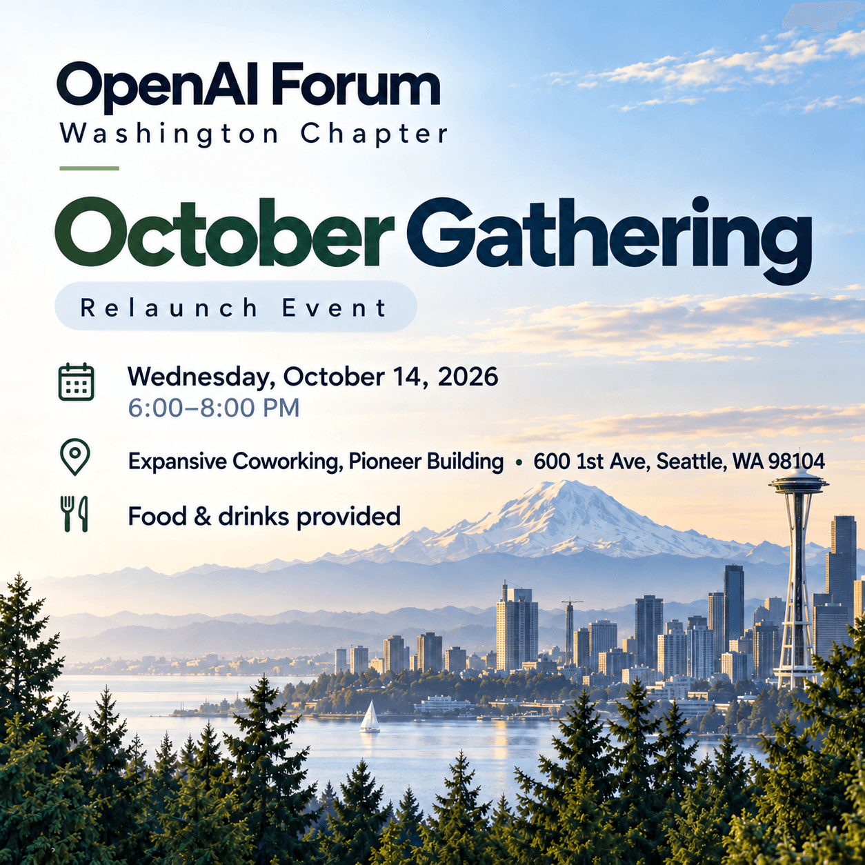OpenAI Forum Washington Chapter — October Gathering