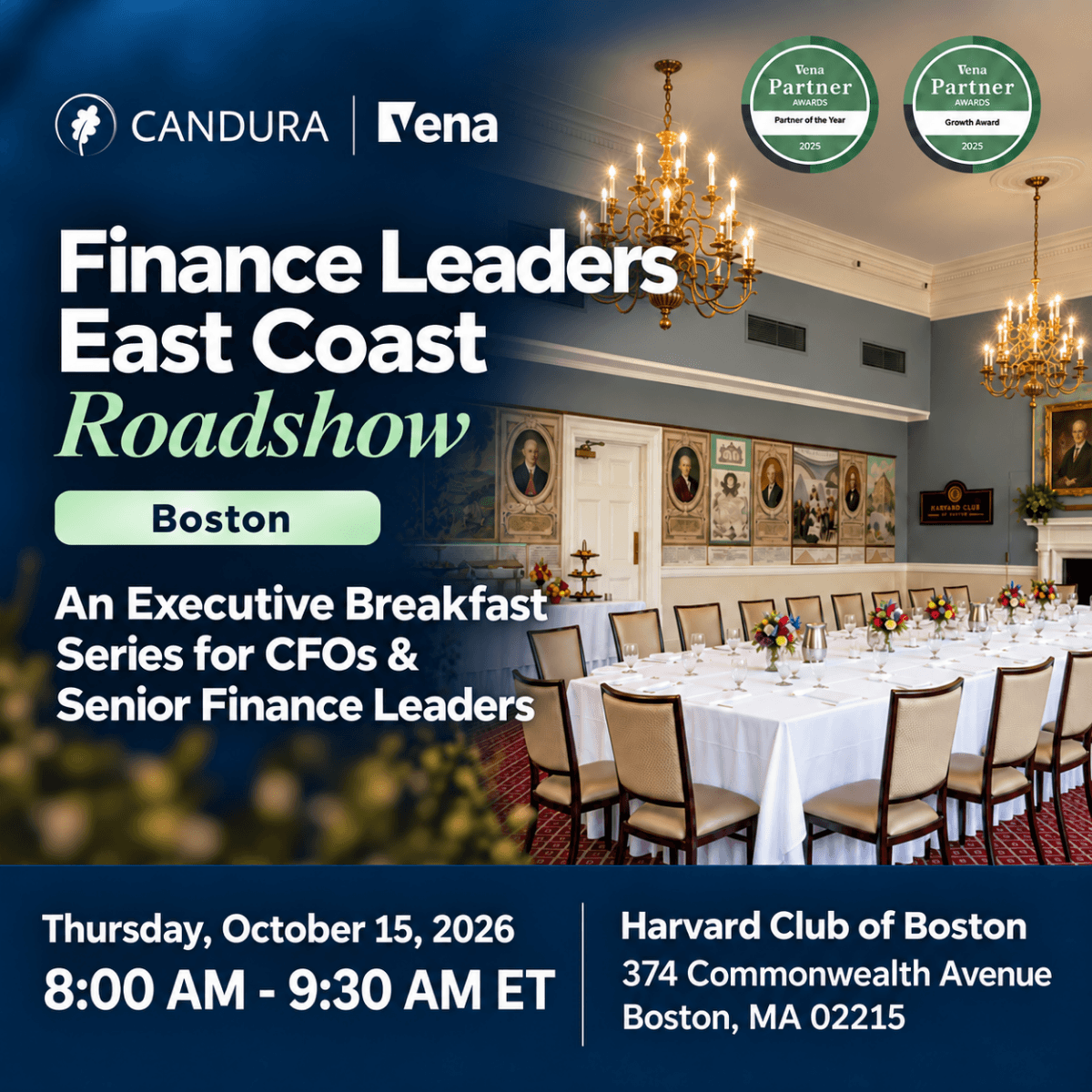Finance Leadership Breakfast: Smarter Planning, Faster Reporting