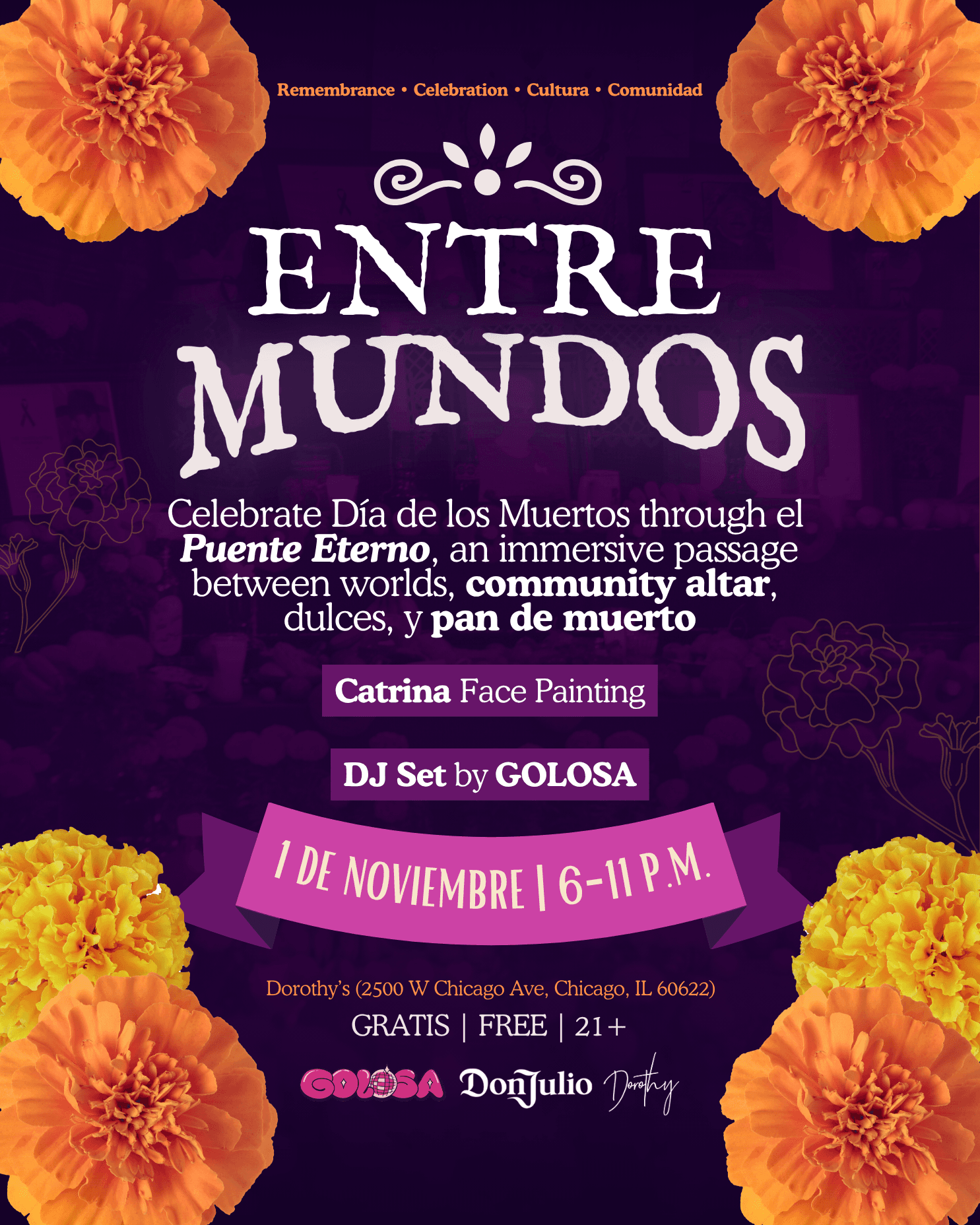 Entre Mundos: Día de los Muertos 🕯️