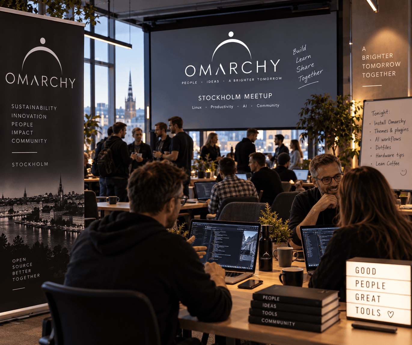 Omarchy Stockholm Meetup - 001