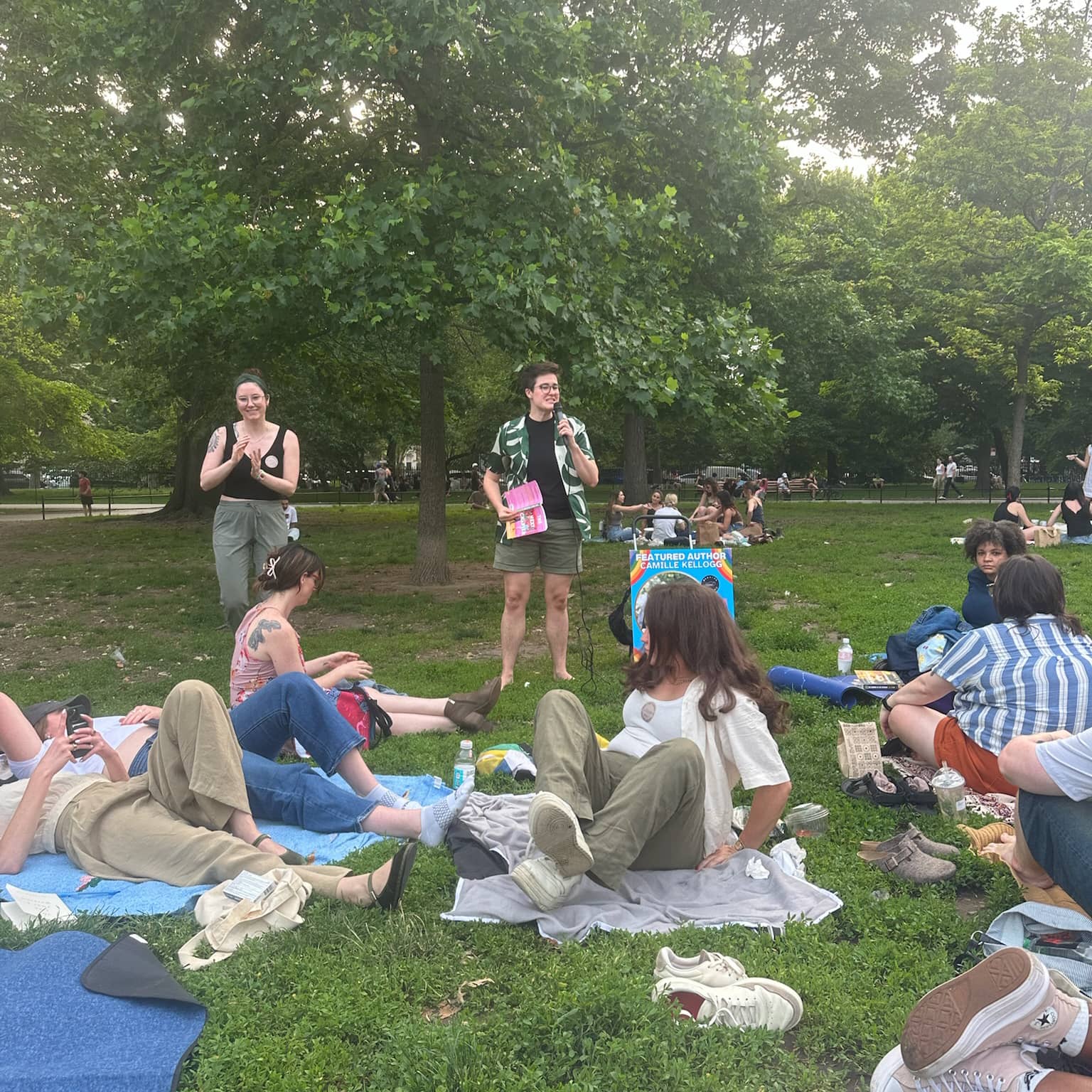 Pages in the Park! Greenpoint Chapter