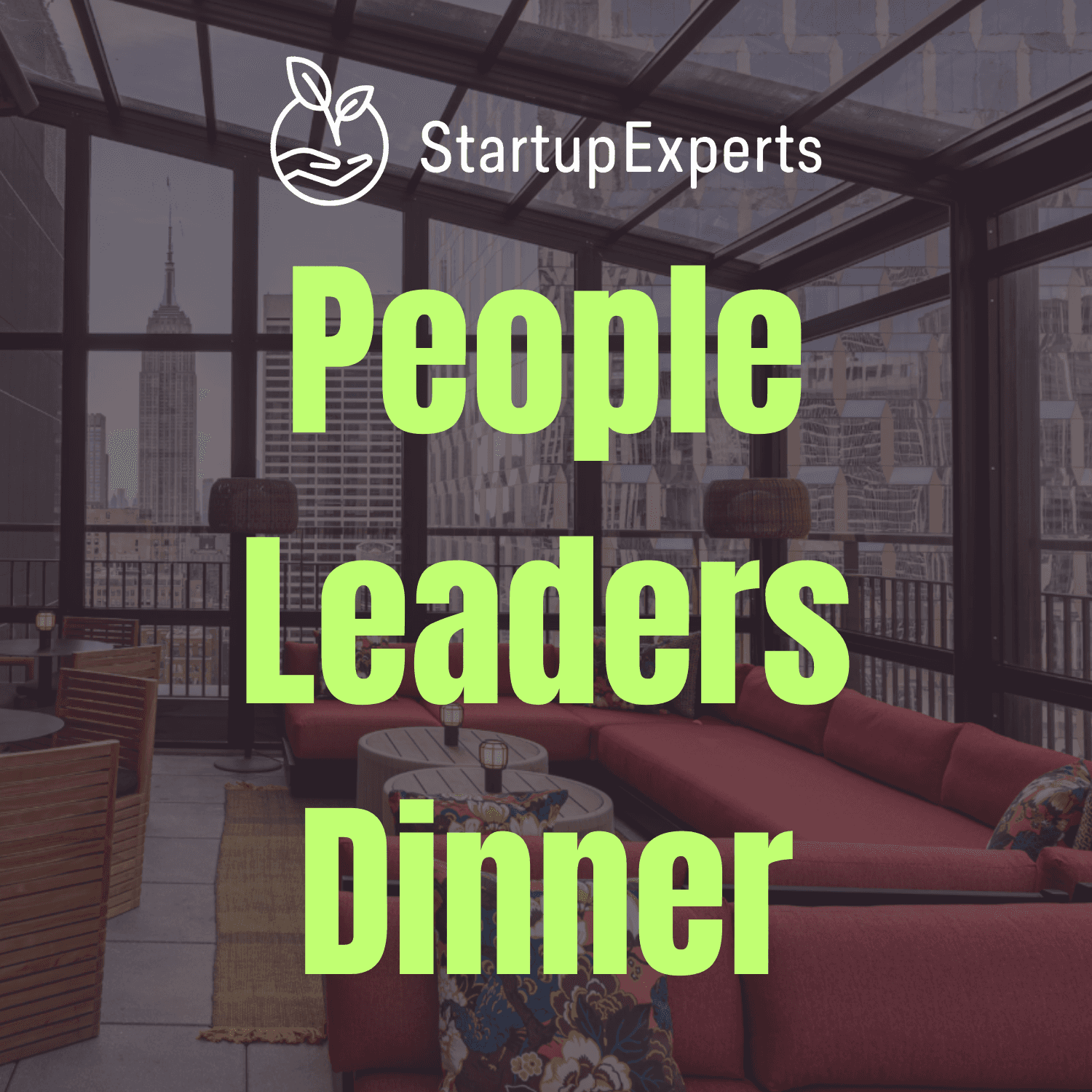 StartupExperts NYC: People Leaders Dinner