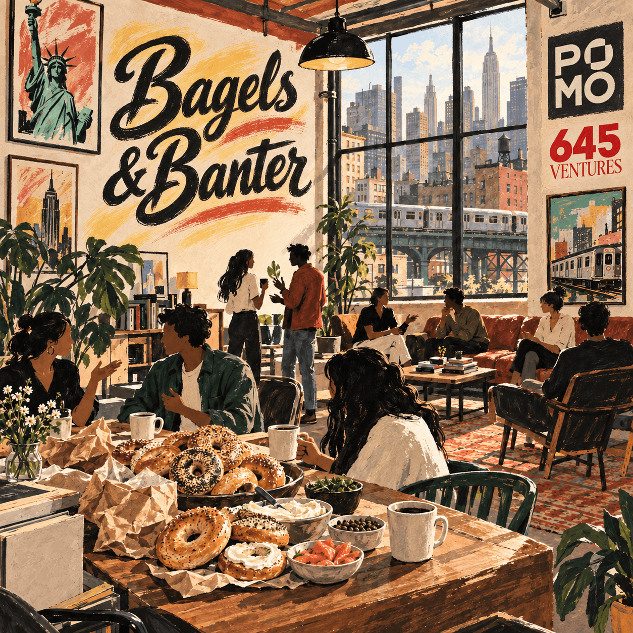 Bagels and Banter - Pomo x 645 Ventures