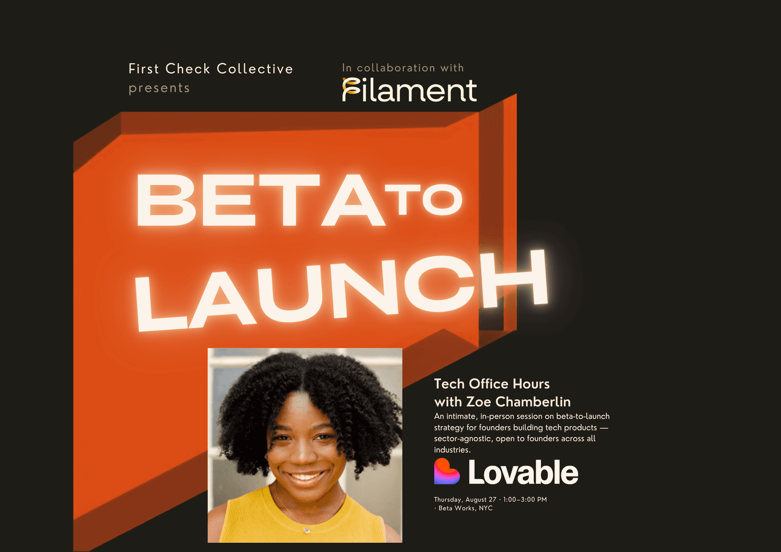Beta to Launch Strategy with Zoe Chamberlin