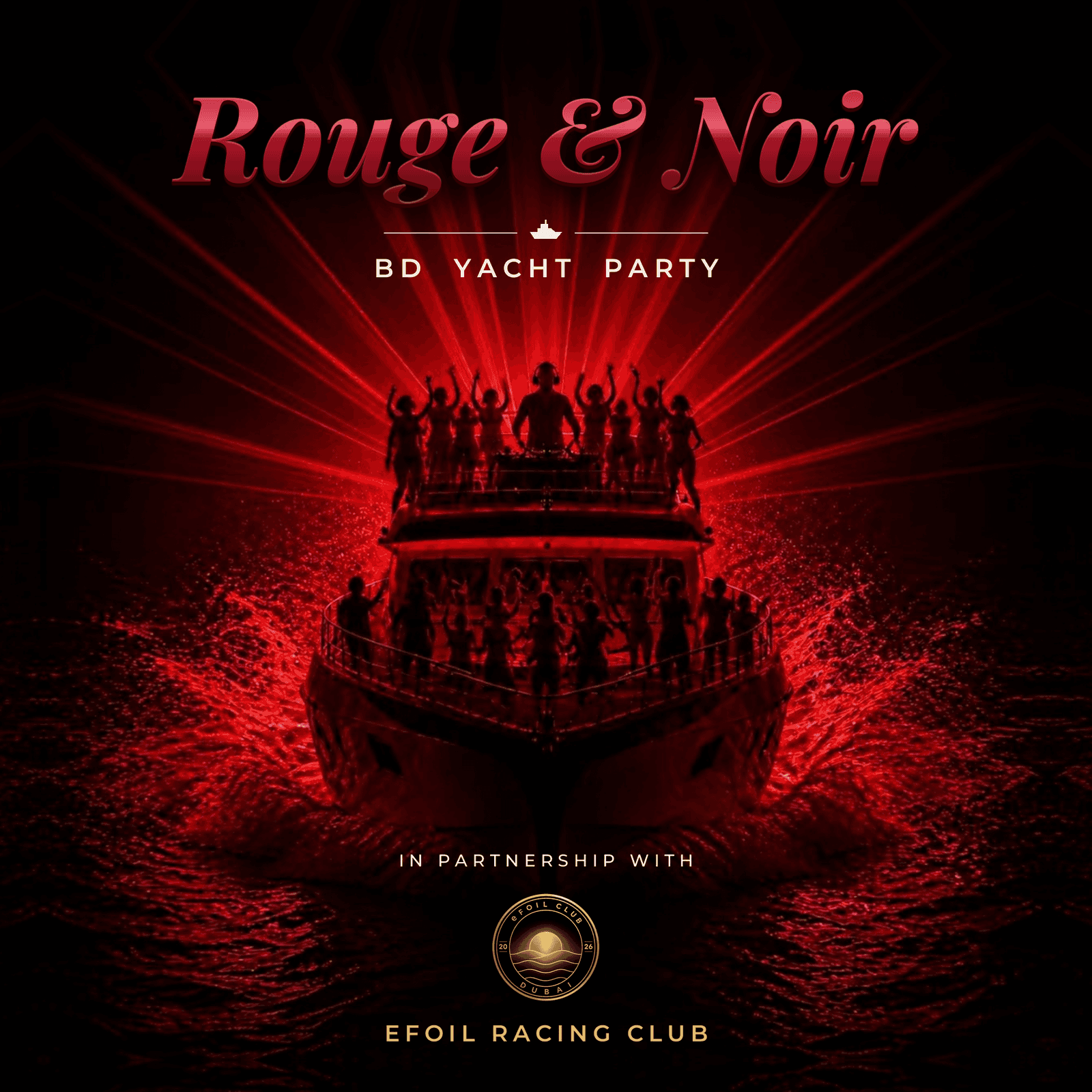 Rouge & Noir · Hot BD Cruise 🛥️