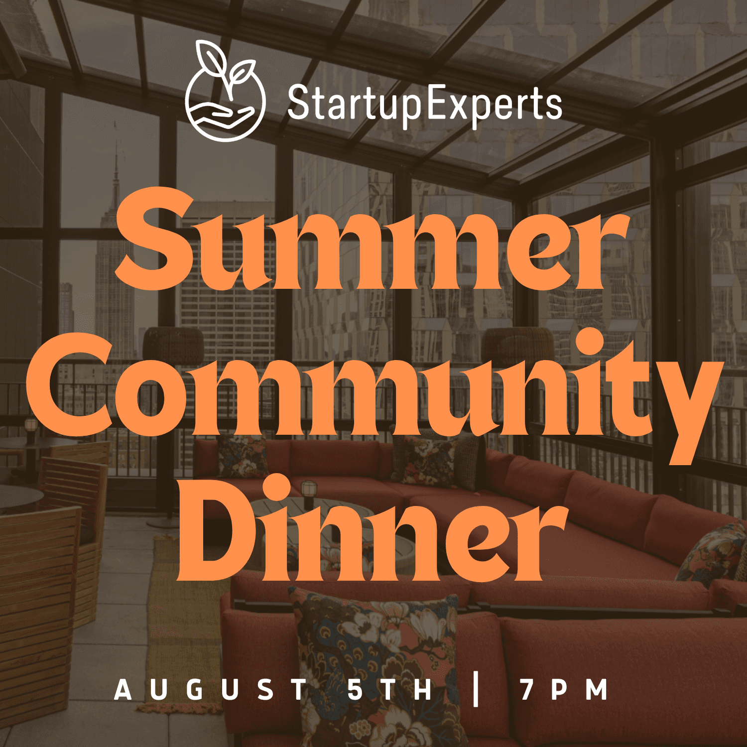 StartupExperts NYC: Summer Community Dinner
