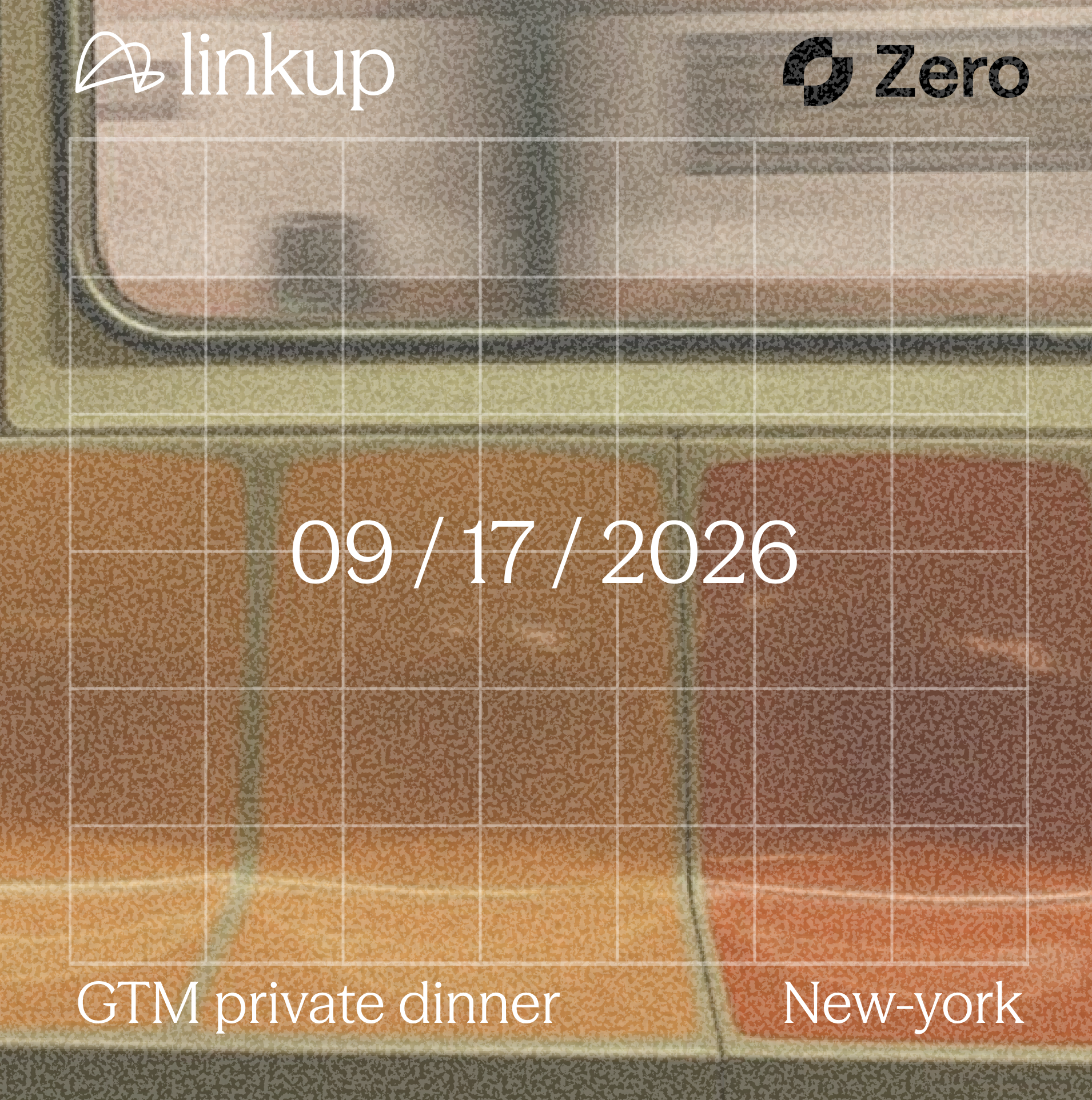 Linkup x Zero - NYC GTM private dinner