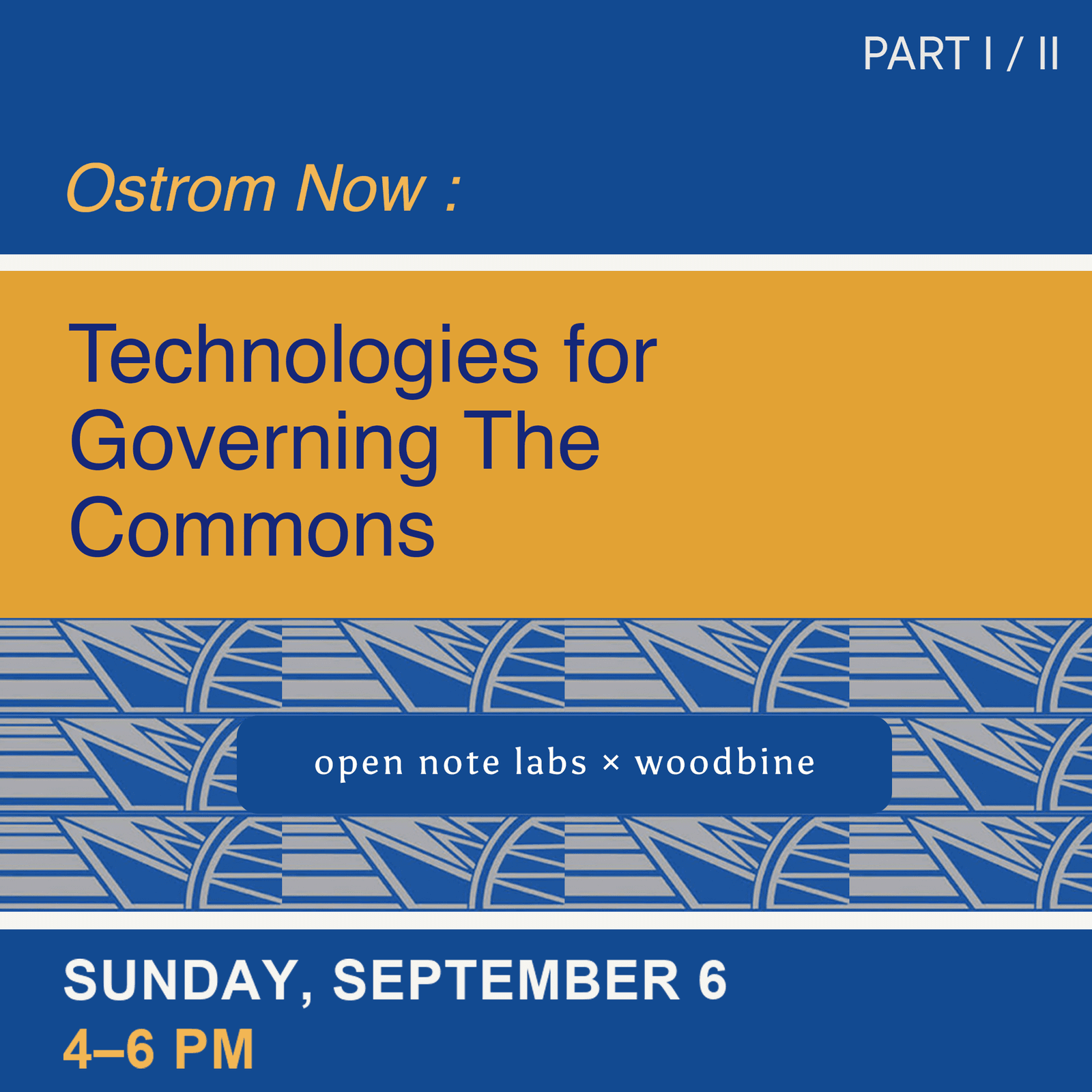 Ostrom Now: Technologies for Governing the Commons