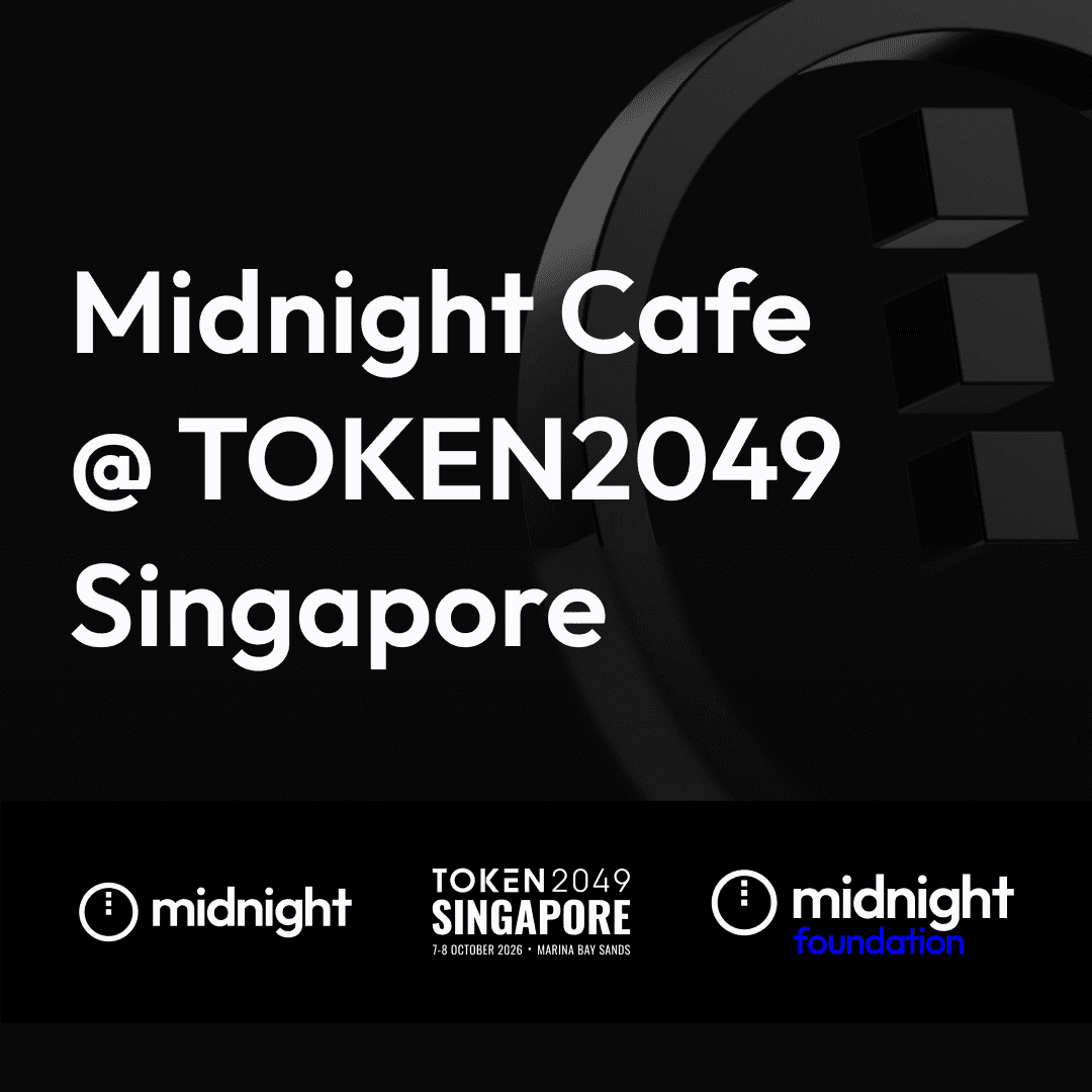 Midnight Cafe with Midnight @ TOKEN2049 Singapore