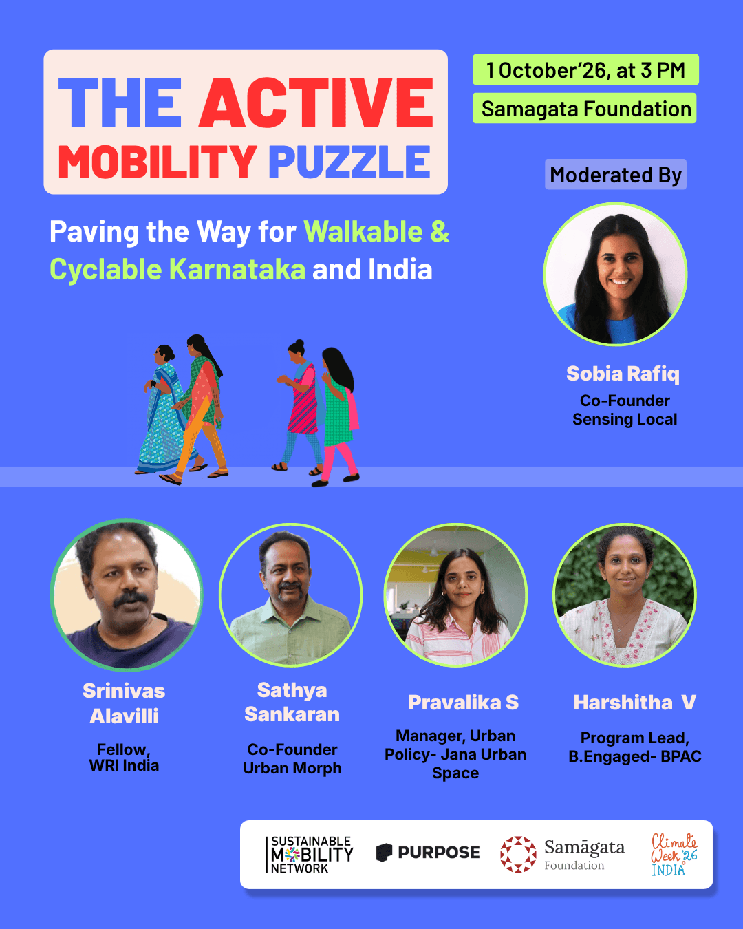 The Active Mobility Puzzle: Paving the Way for Walkable & Cyclable Karnataka and India