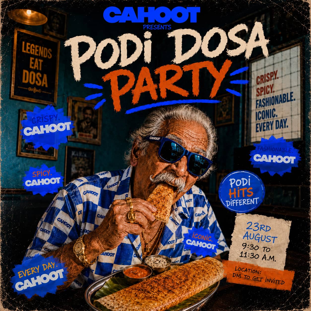 CAHOOT X PODI DOSA PARTY