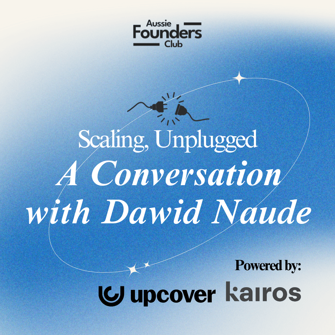 Scaling, Unplugged - A Conversation with Dawid Naude