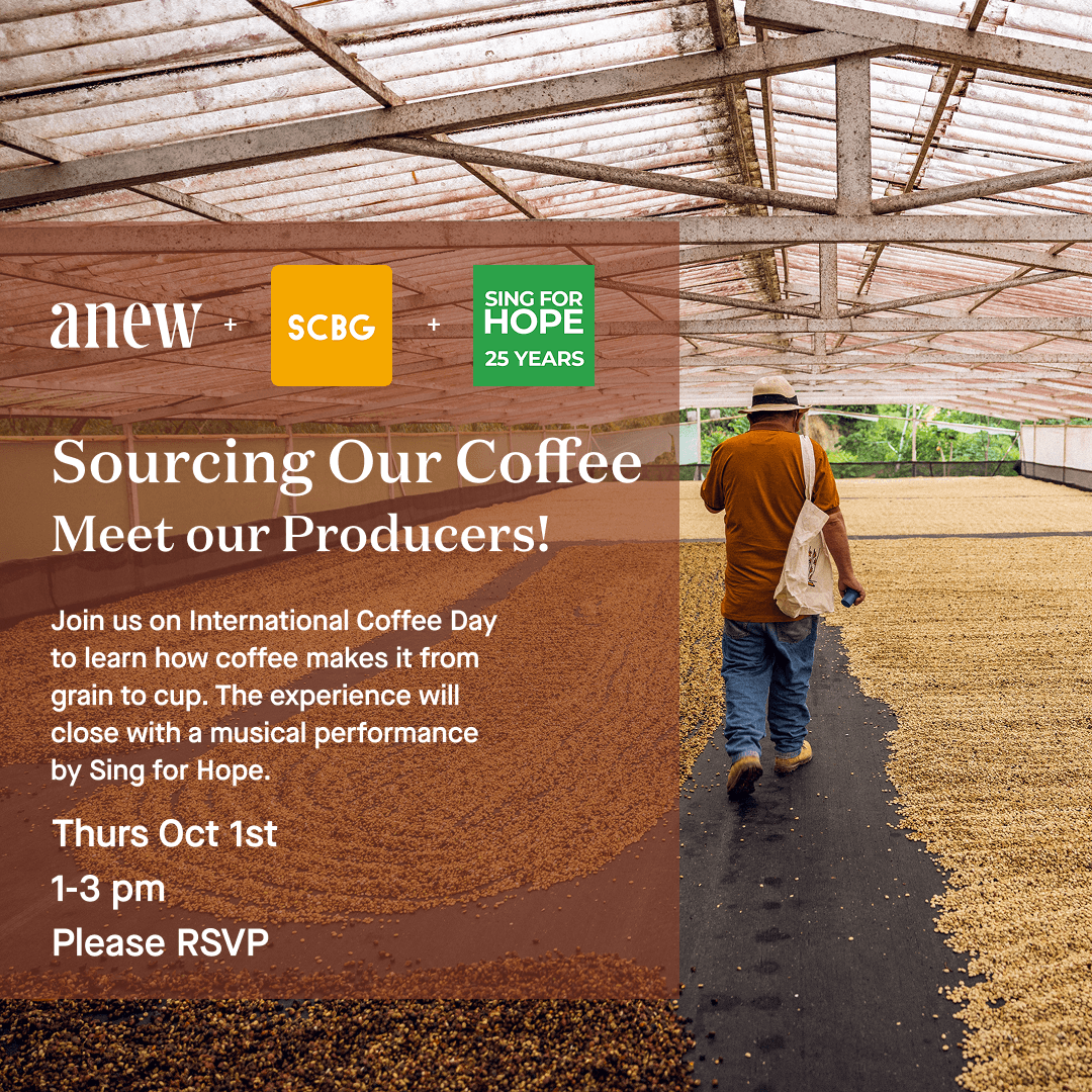 Sustainable Coffee Market Launch: Meet Our Producers + Concert!