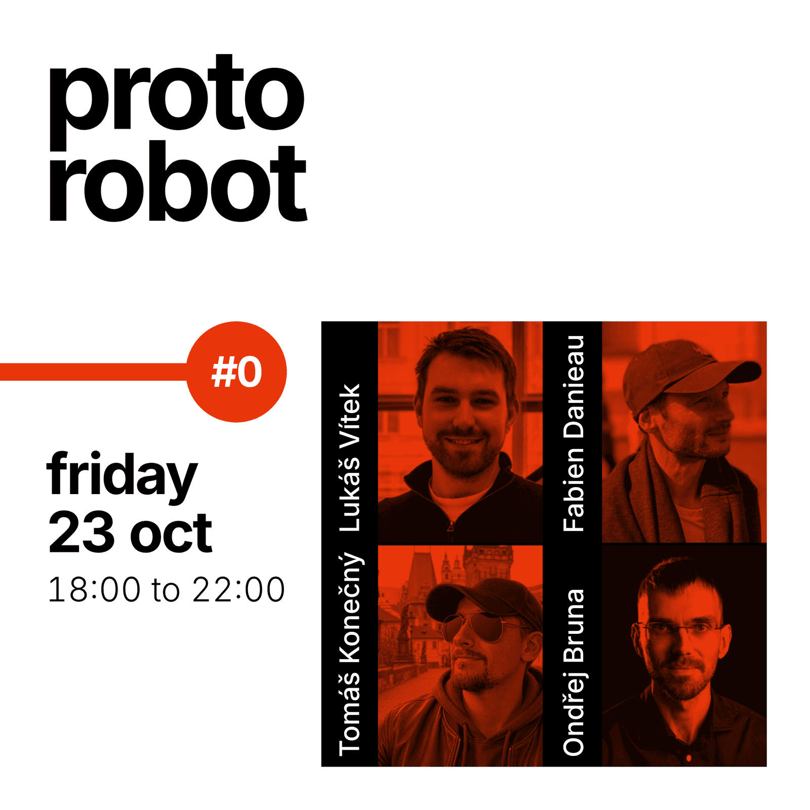 PROTO ROBOT #0 Robotics Meetup in Prague