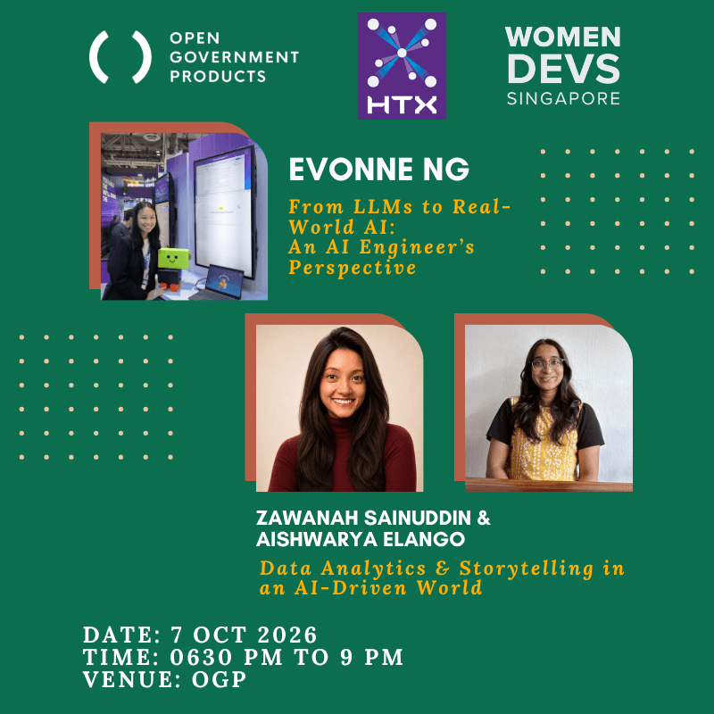 WDS x HTX x OGP: AI & Data in Practice