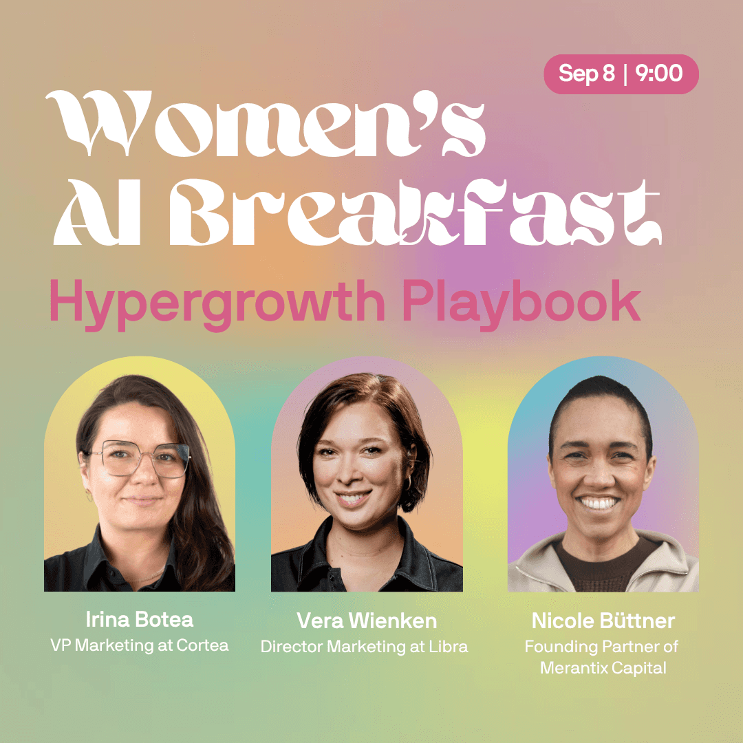 Women's AI Breakfast - Hypergrowth Playbook