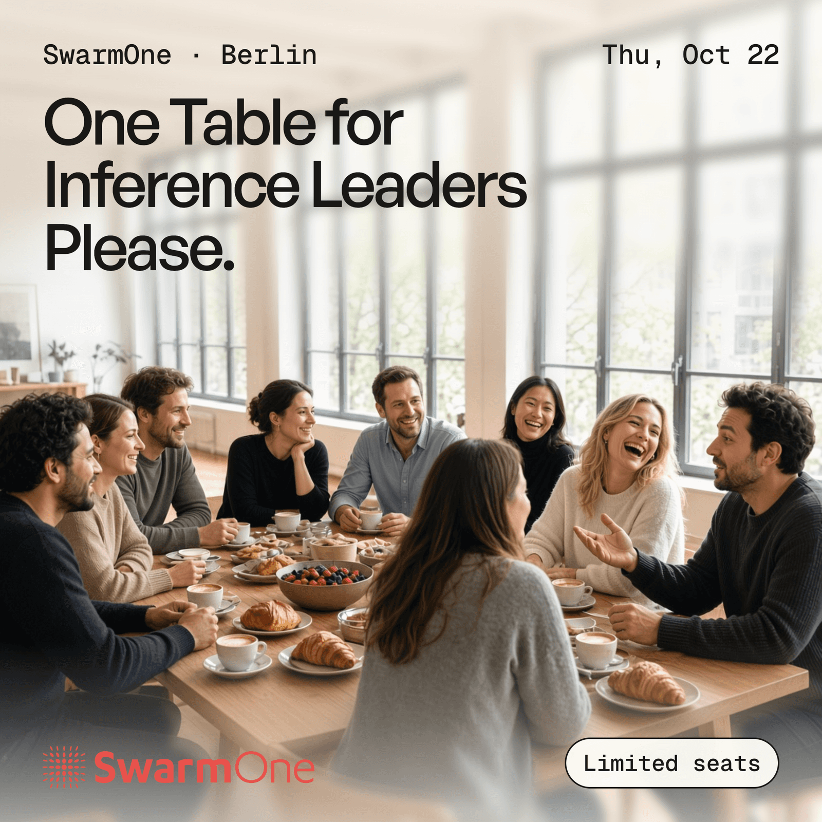 SwarmOne Inference Leaders Breakfast in Berlin