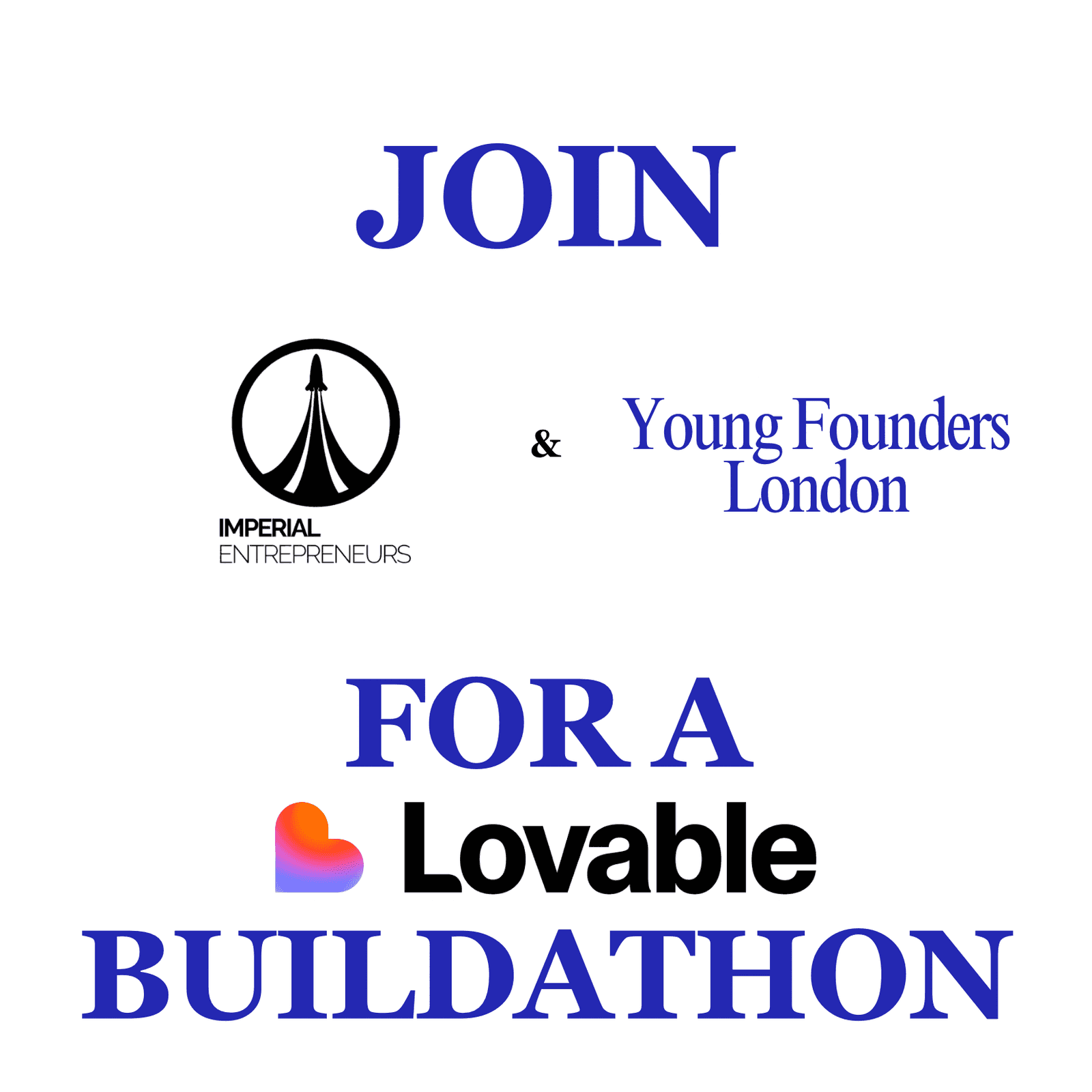 Lovable Buildathon with YFL & Imperial Entrepreneurs