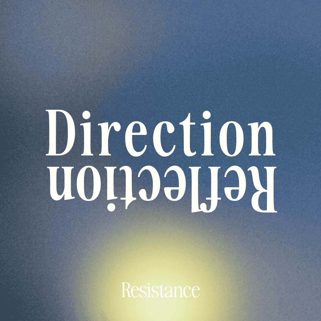 Meeting Resistance Workshop – Part of Reflection & Direction