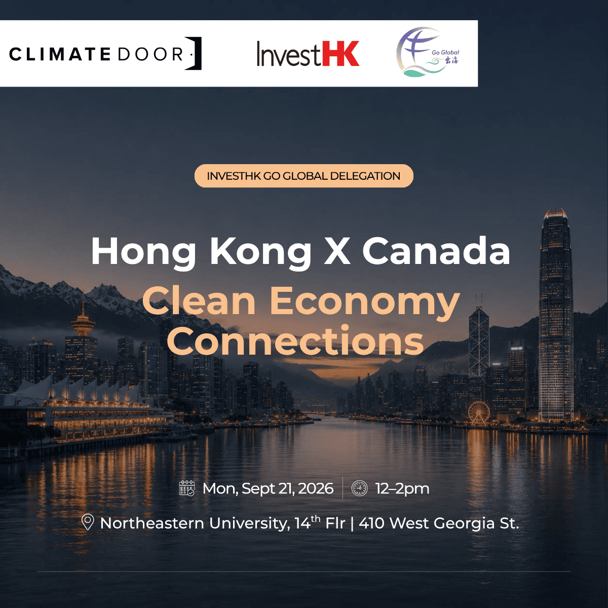 Hong Kong x Canada: Clean Economy Connections