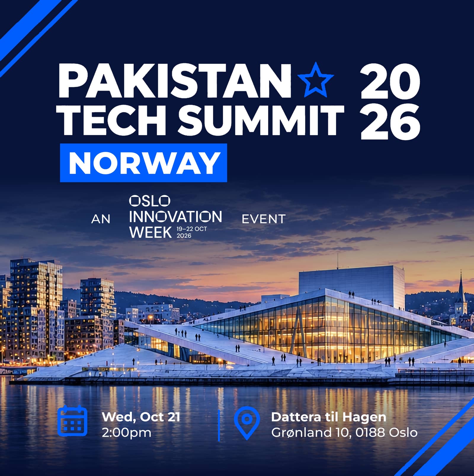 16th Pakistan Tech Summit - Norway