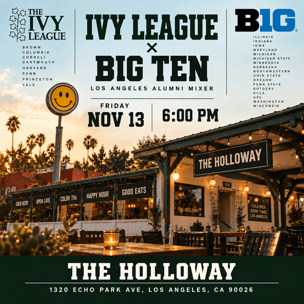 IVY + B1G November Mixer @ The Holloway Echo Park