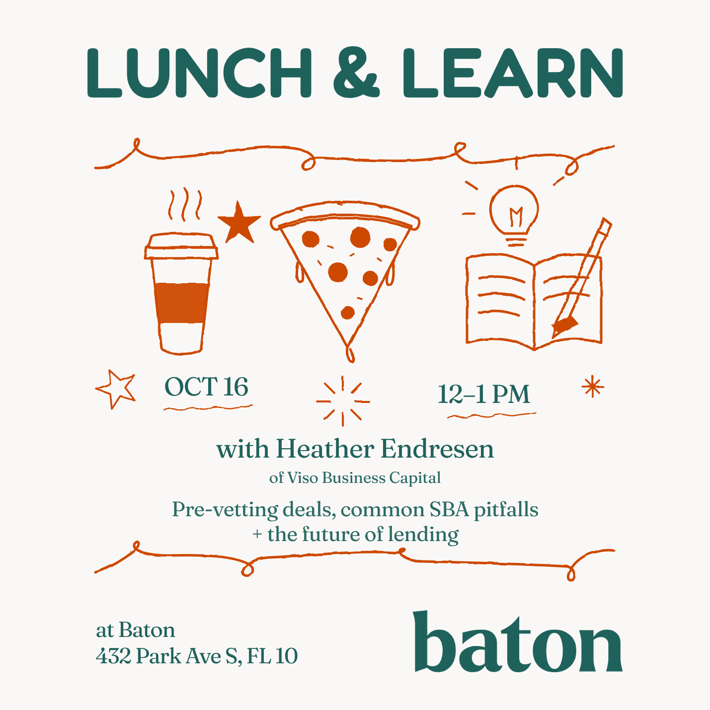 Baton x Heather Endresen from Viso Lunch and Learn