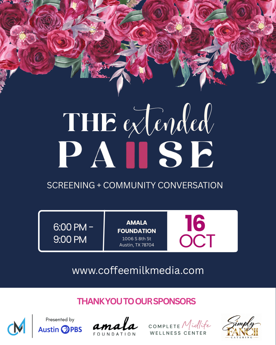 The Extended Pause: Screening + Community Conversation
