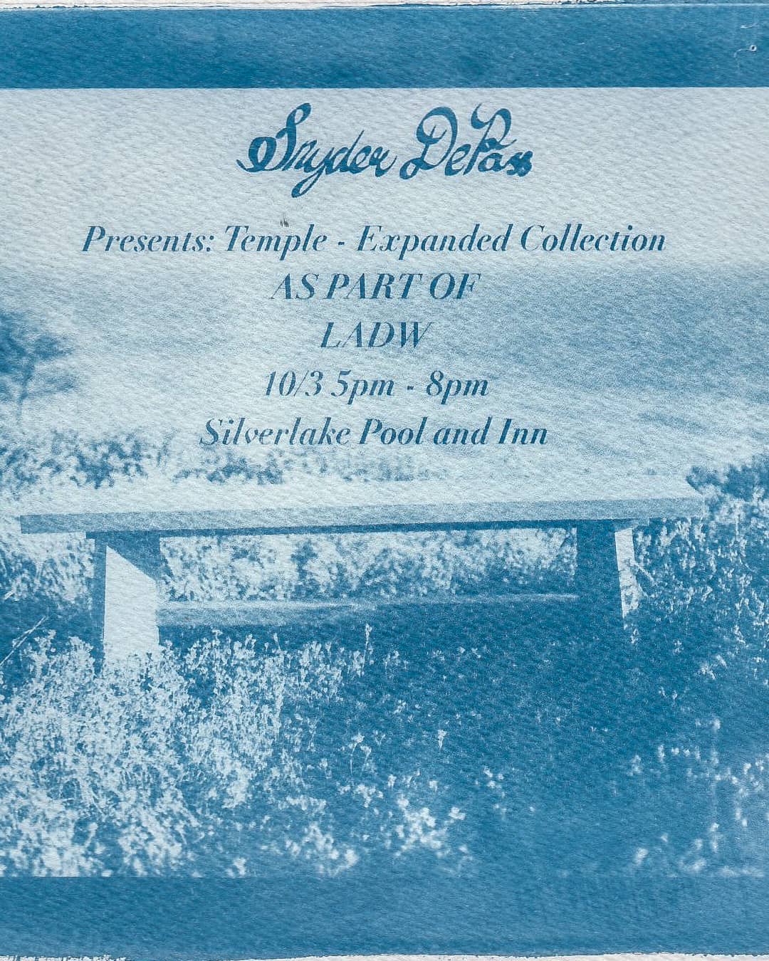 Snyder DePass @ Silver Lake Pool & Inn