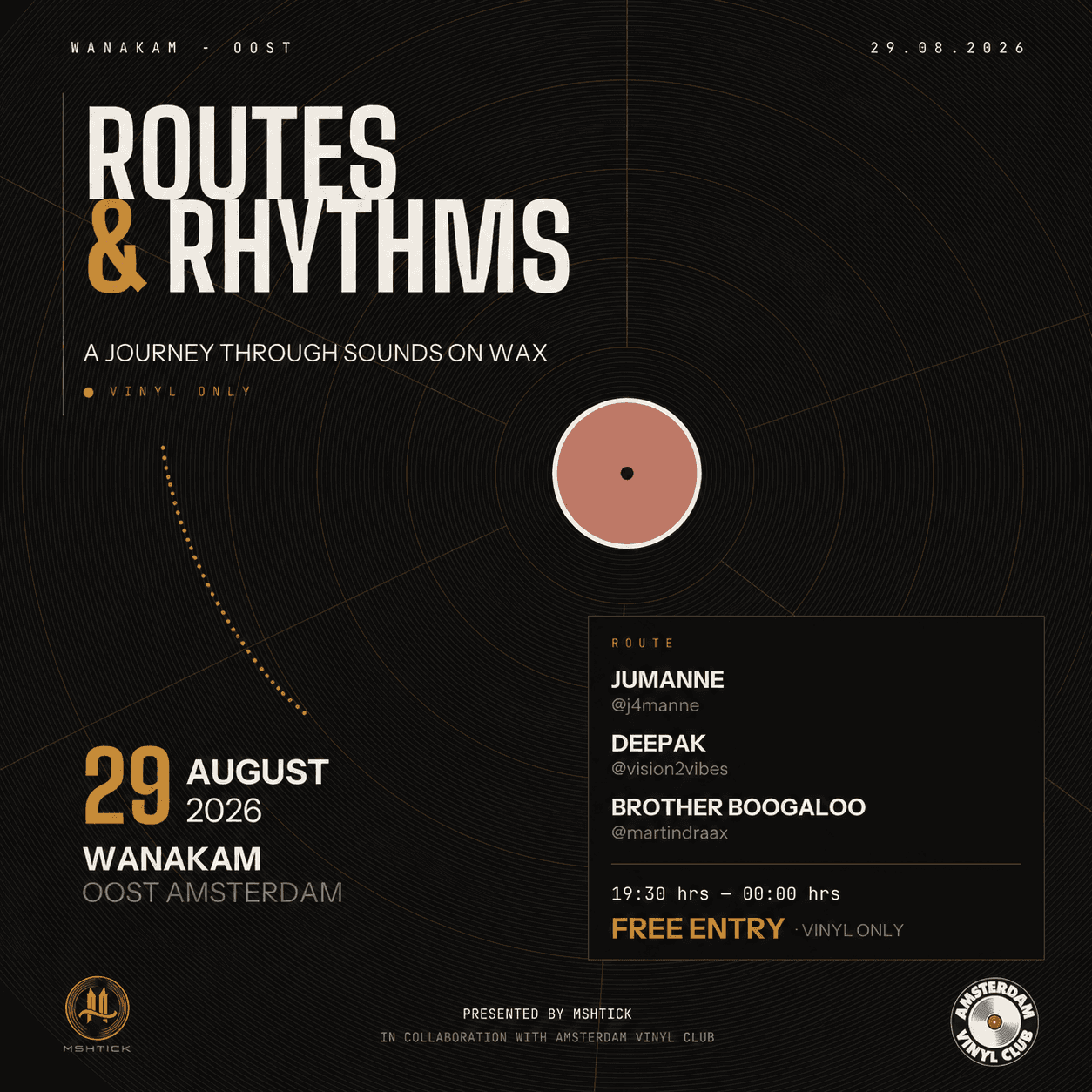 Routes & Rhythms- A journey through sounds on wax